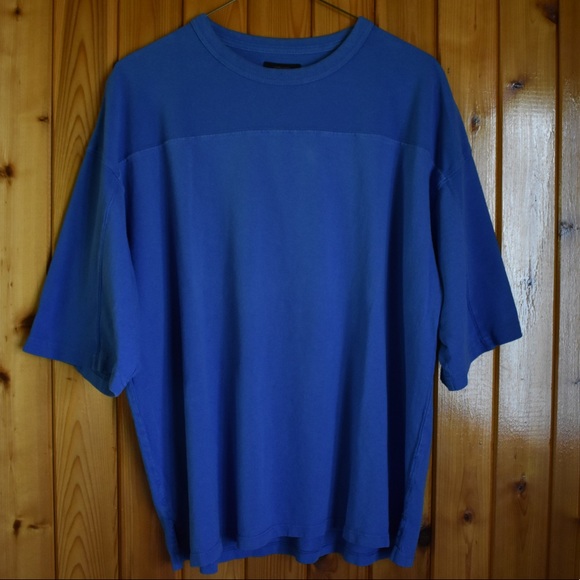 Oversized blue t-shirt from Urban Planet. - Picture 2 of 4